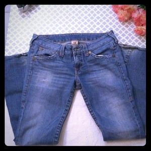 Mid wash true religion jeans